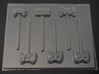 573sp Game Controllers Chocolate or Hard Candy Lollipop Mold